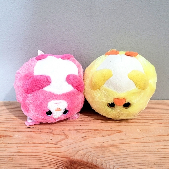 TY Beanie Ballz Tumbles The Cat And Eggbert The Chick Plush Stuffed Animals Toys - Picture 4 of 6